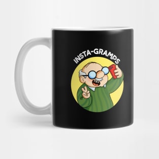 Instagramps Cute Social Media Grandpa Pun Mug